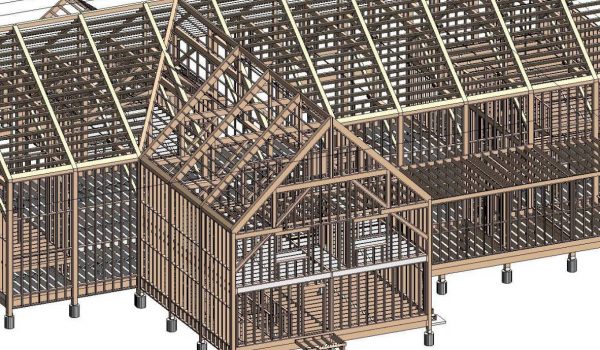 Structural Wood Framing Project Design Detailing and Modeling